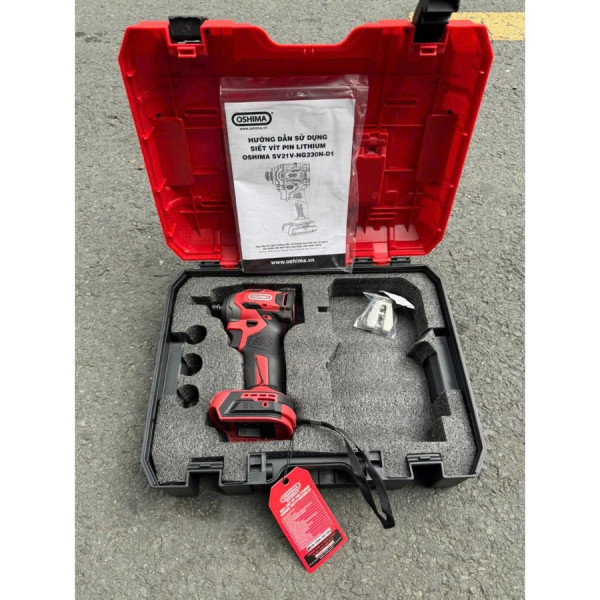 Máy siết vít pin lithium lithium OSHIMA SV21V-NG230N-D1