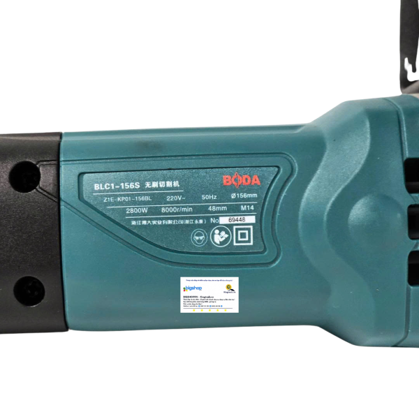Máy cắt bê tông BODA BLC1-156S (Công suất 2800W, Đĩa 156mm)