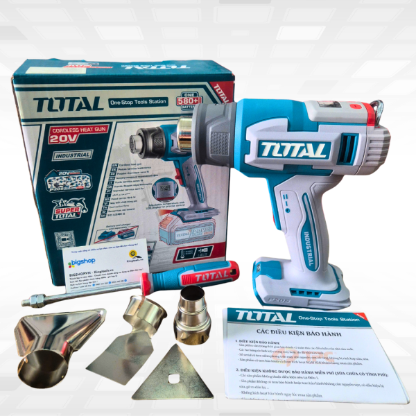 Máy thổi nhiệt dùng pin 20V TOTAL TBLI2003 (Thân máy)