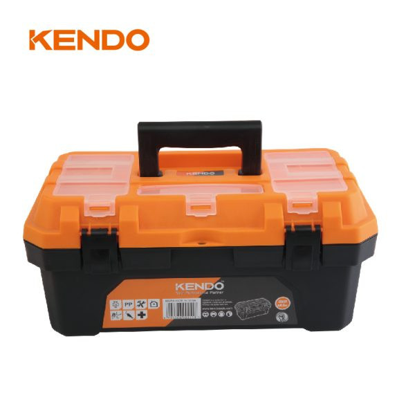 Hộp nhựa đựng dụng cụ 14 inch kích thước 35 x 20 x 16.5 cm Kendo – 90255