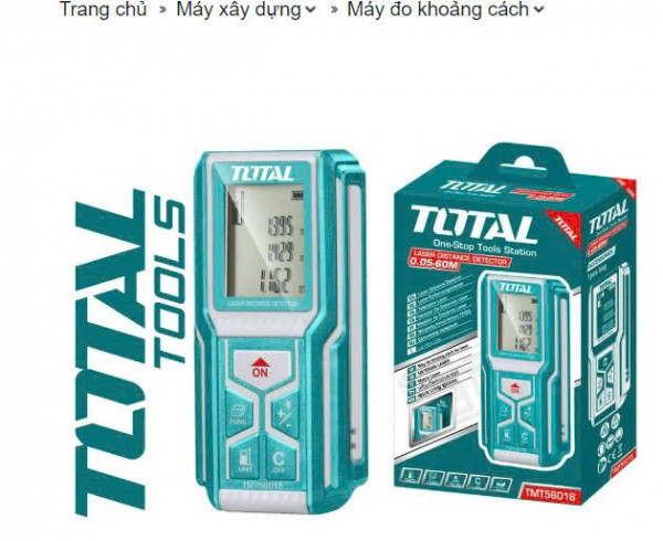 Máy mài khuôn dùng pin 20V Total TMGLI2001 (Chưa Pin & Sạc)