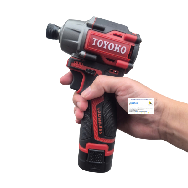 Máy chuyên vít dùng pin 16.8V TOYOKO T16150-4F (Lực siết 150Nm)