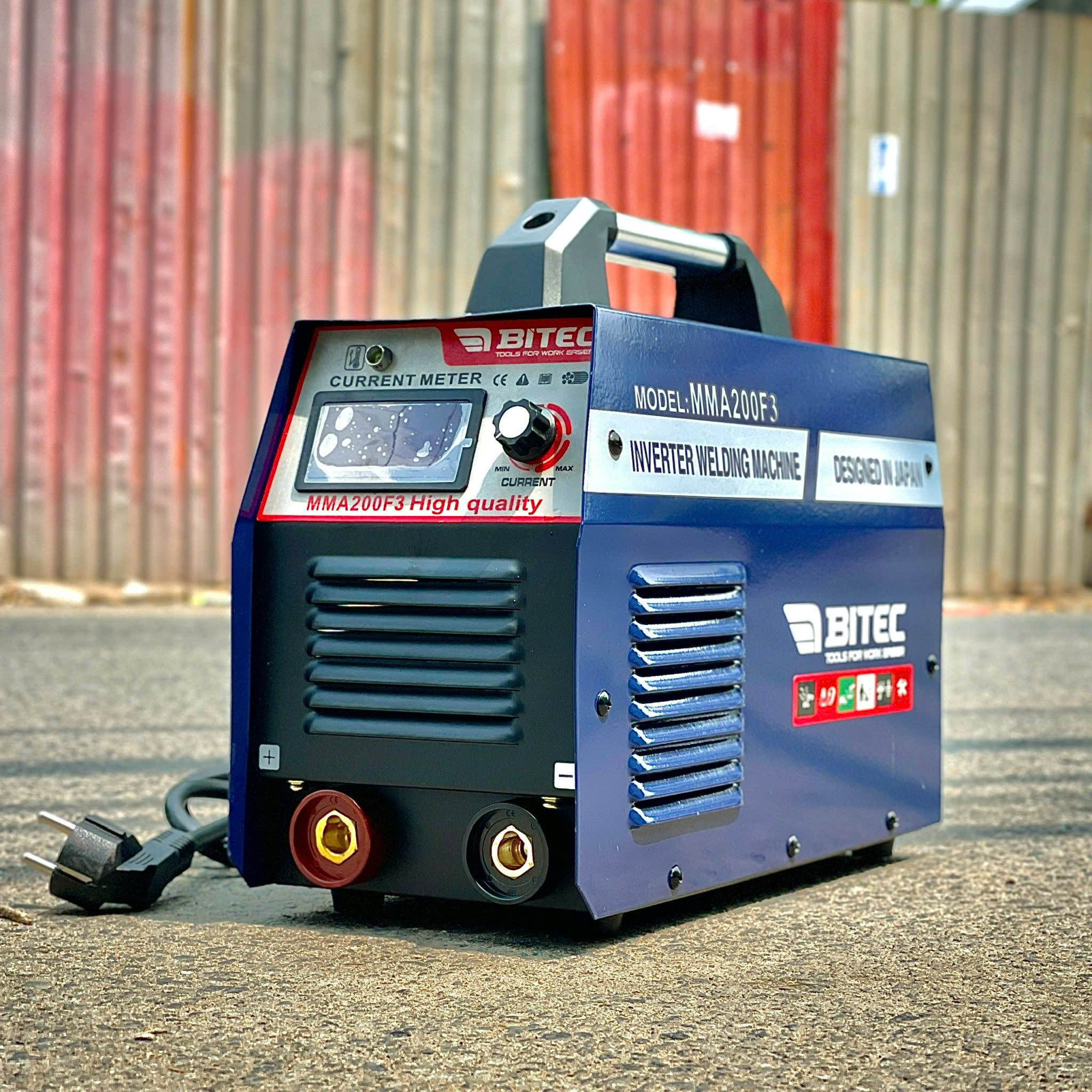 Máy hàn điện tử BITEC MMA250F3, hàn que 3.2Ly