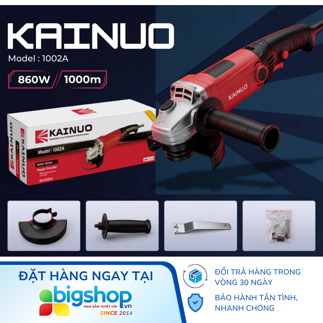Máy mài góc 860W KAINUO 1002A