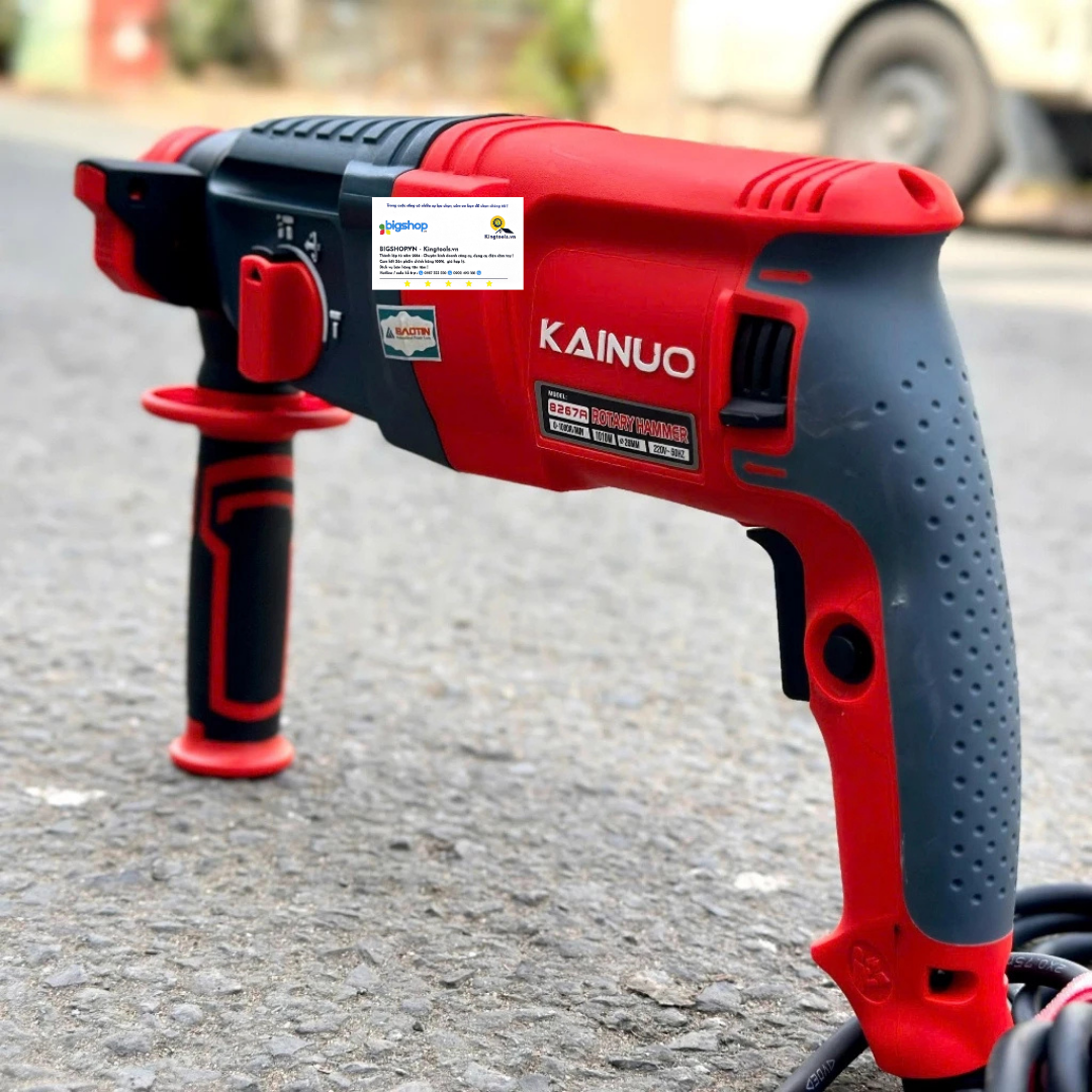 Máy khoan búa KAINUO KN8267A - 5 mũi khoan (CS 1010W)