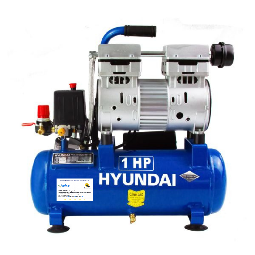 Máy nén khí không dầu HYUNDAI AH1-110 (10L)