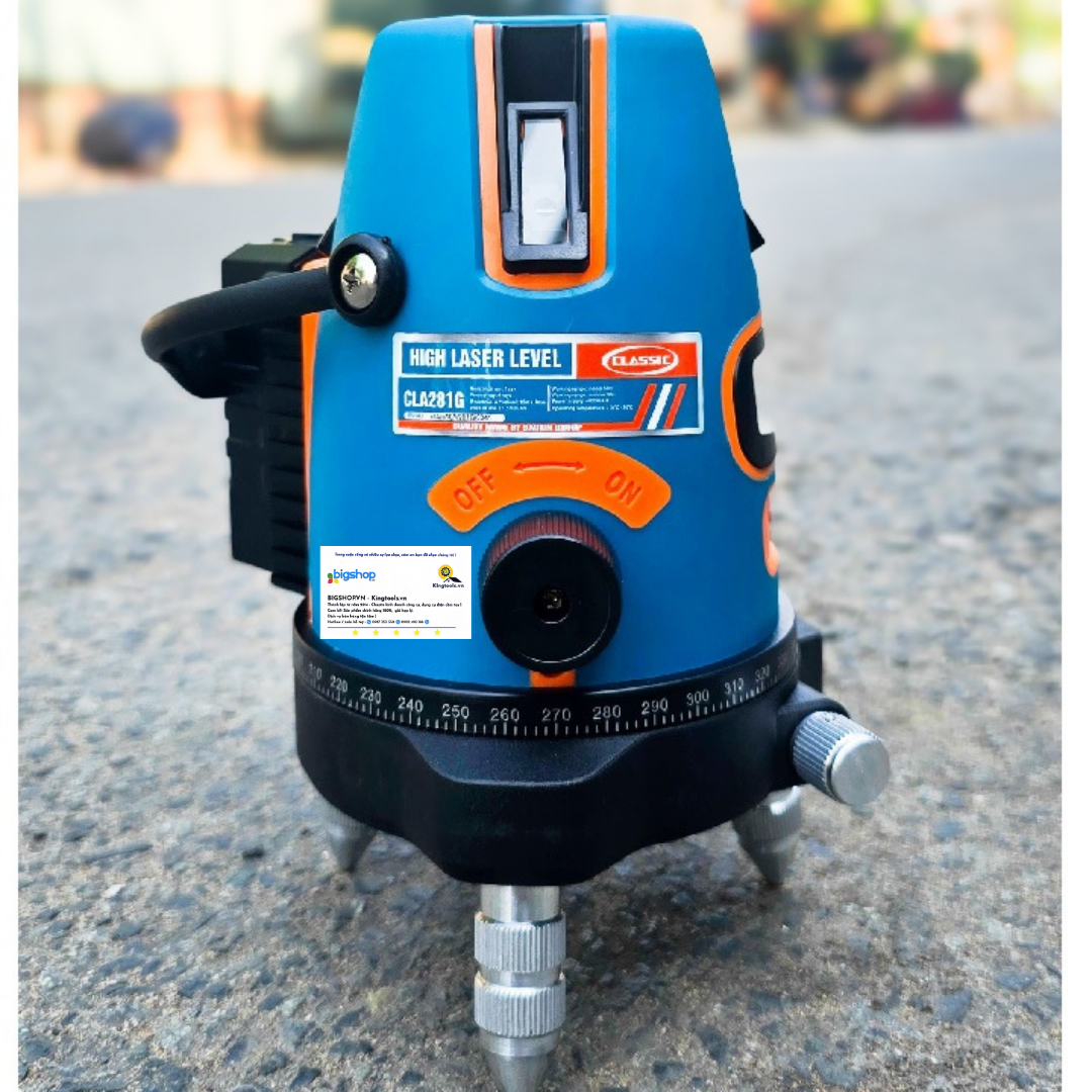 Máy cân mực laser 5 tia xanh CLASSIC CLA281G