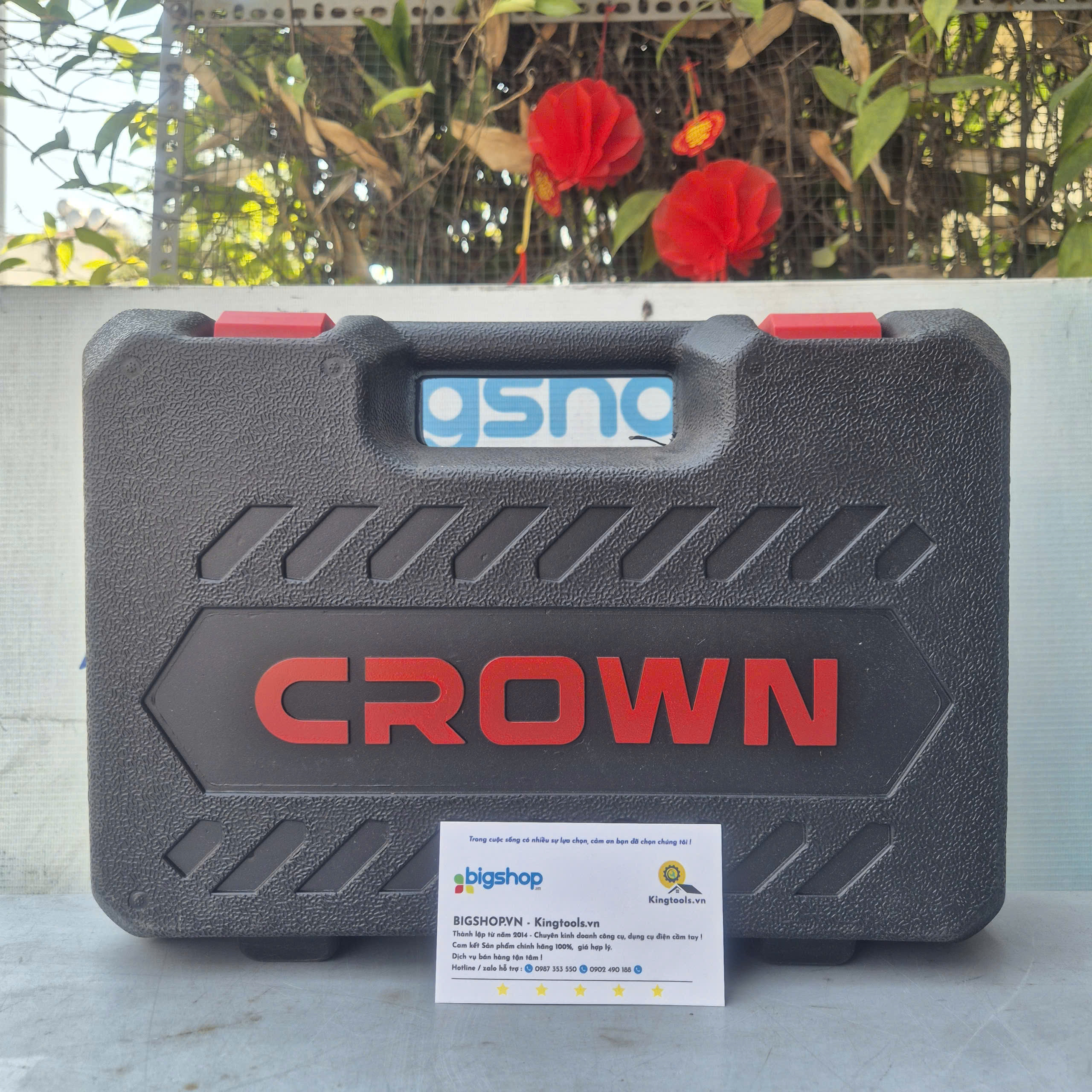 Máy khoan vặn vít dùng pin Crown CT21052L 12v/1.5Ah