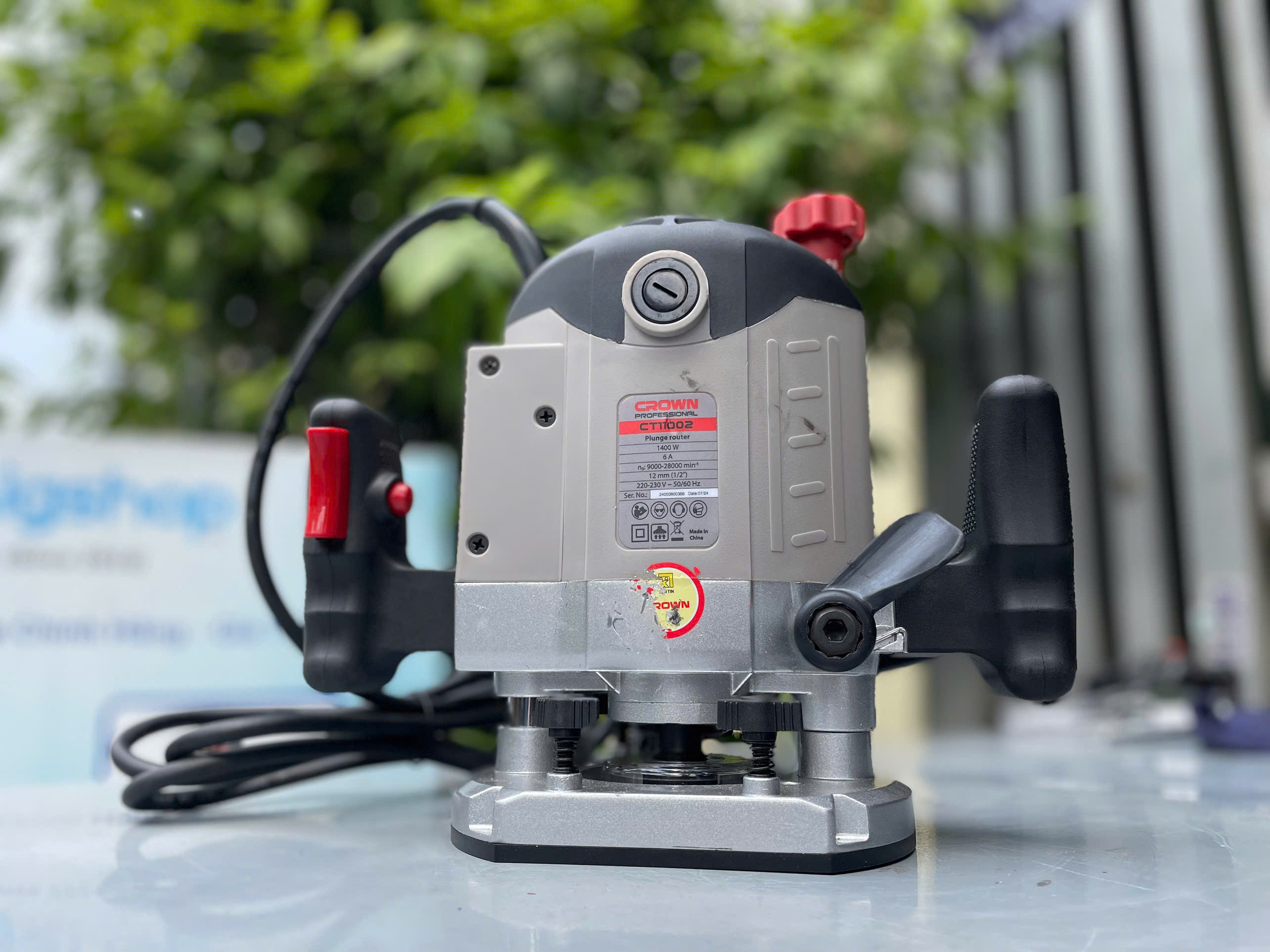  Máy xoi Crown CT11002 12.7mm, CS 1400w, có điều tốc