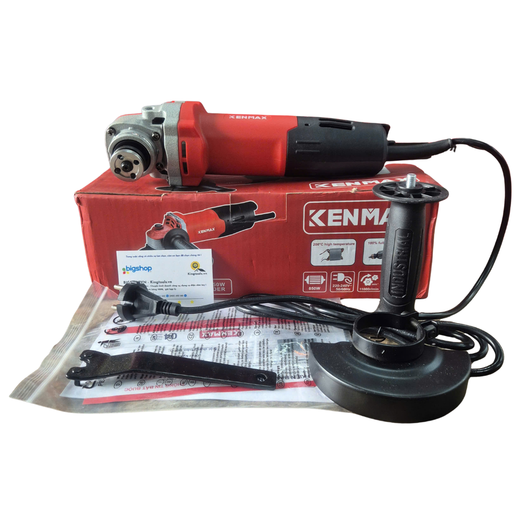 Máy mài 100mm KENMAX KM126 (Công tắc đuôi, CS 850W)
