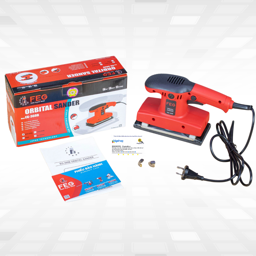 Máy chà nhám rung FEG EG-360B (Công suất 200W)