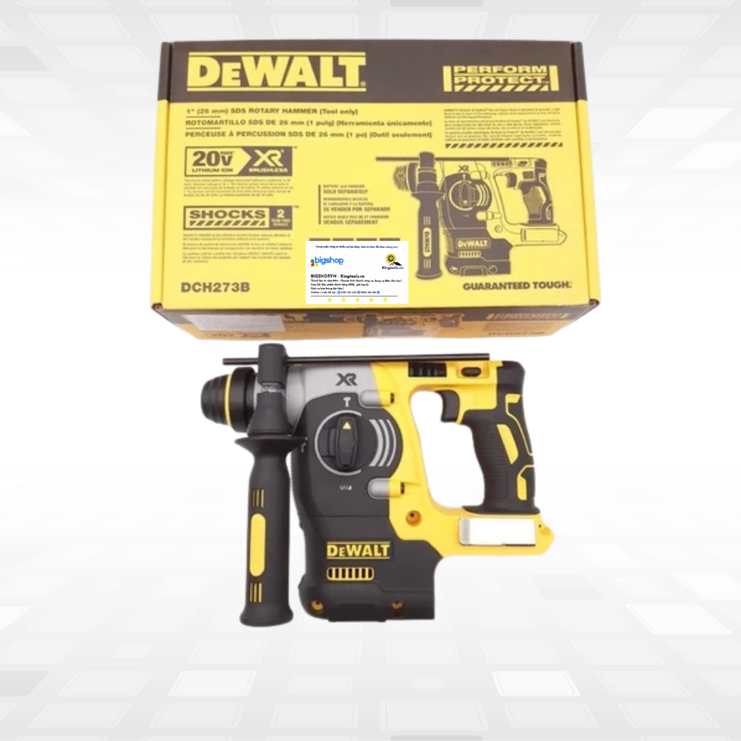 Máy khoan bê tông pin 18V DEWALT DCH273B (Thân máy)