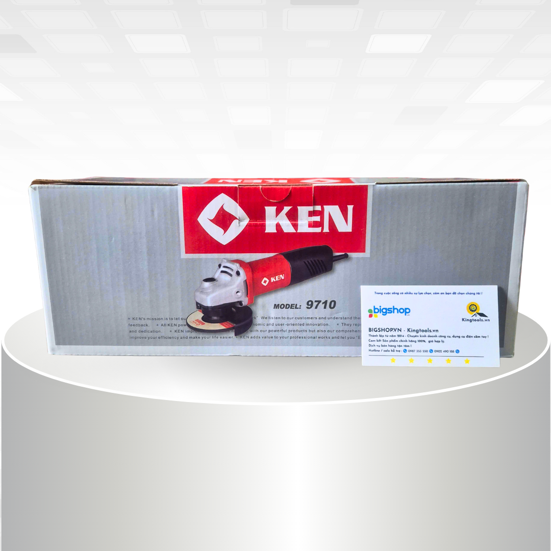 Máy mài góc KEN 9710 (710W), công tắc đuôi