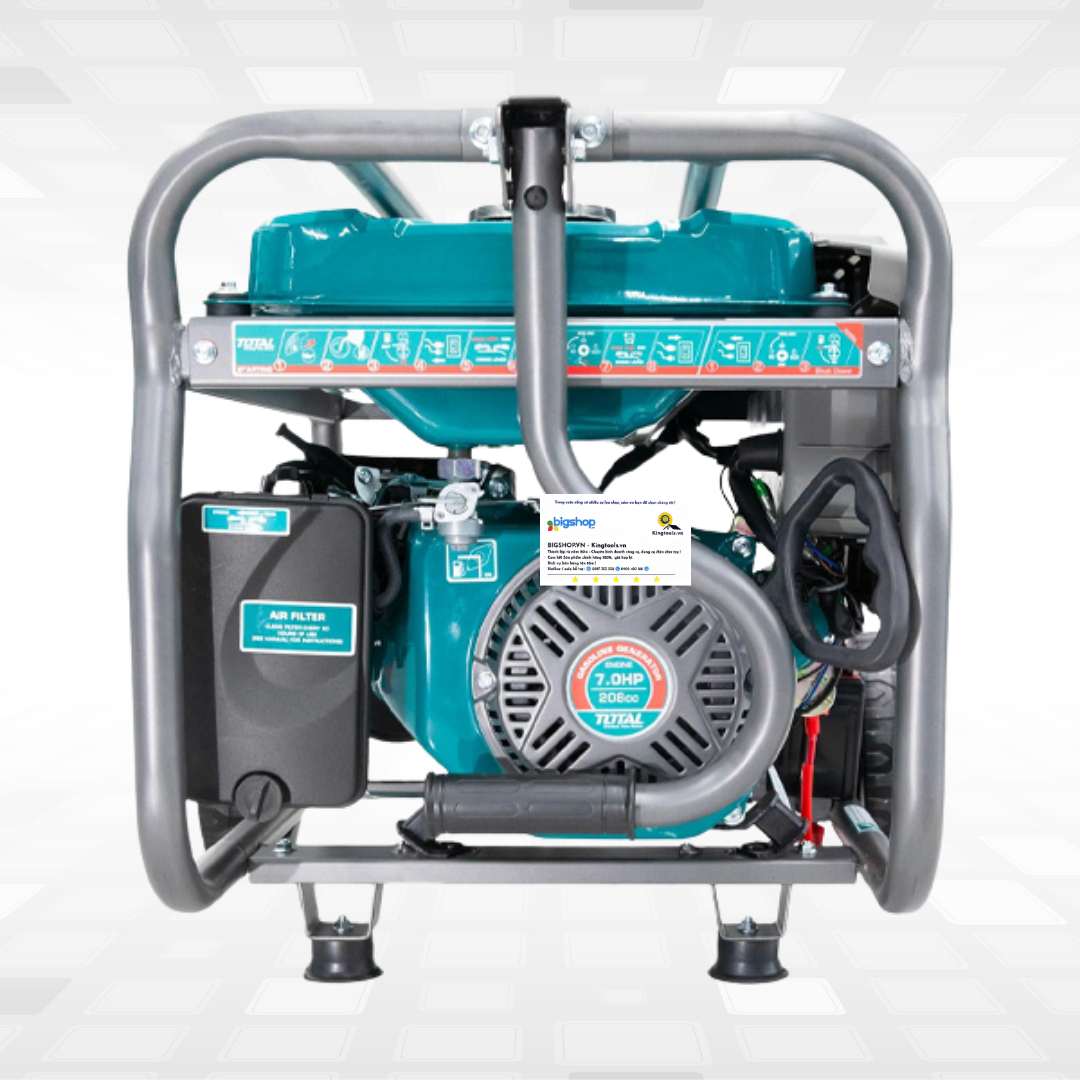 Máy phát điện dùng xăng TOTAL TP135006E - CS 3.5kW