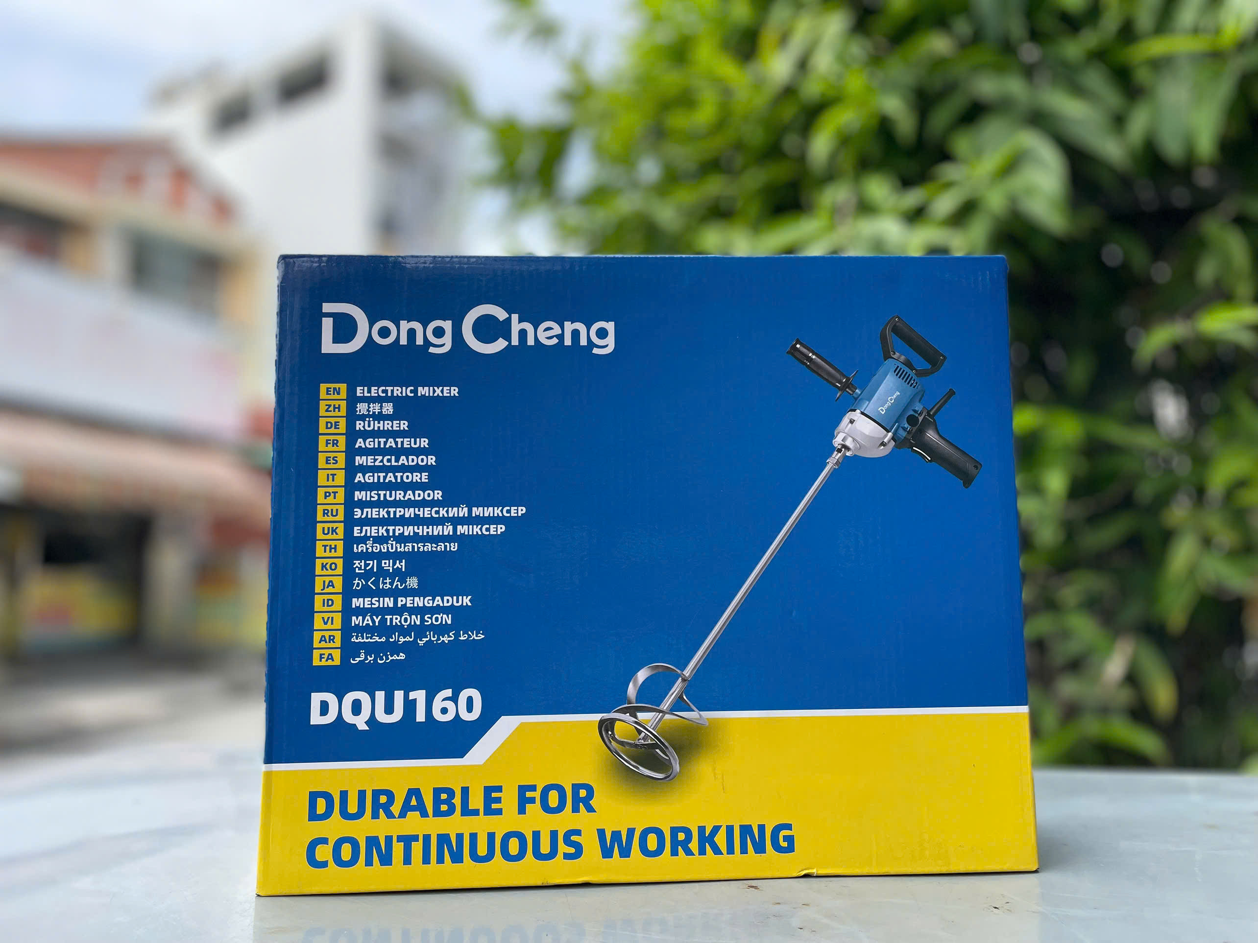 Máy khuấy sơn Dongcheng DQU160