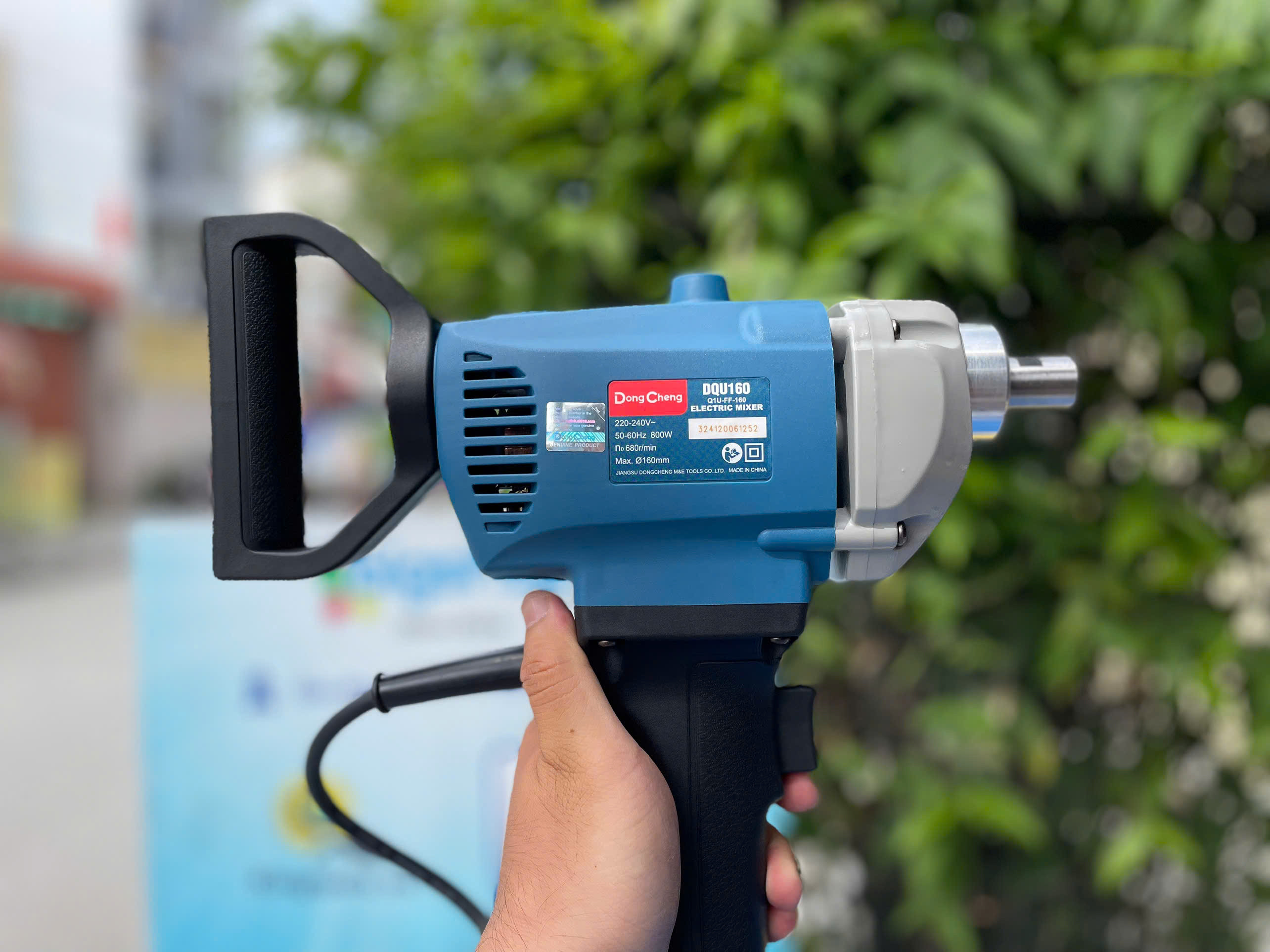 Máy khuấy sơn Dongcheng DQU160