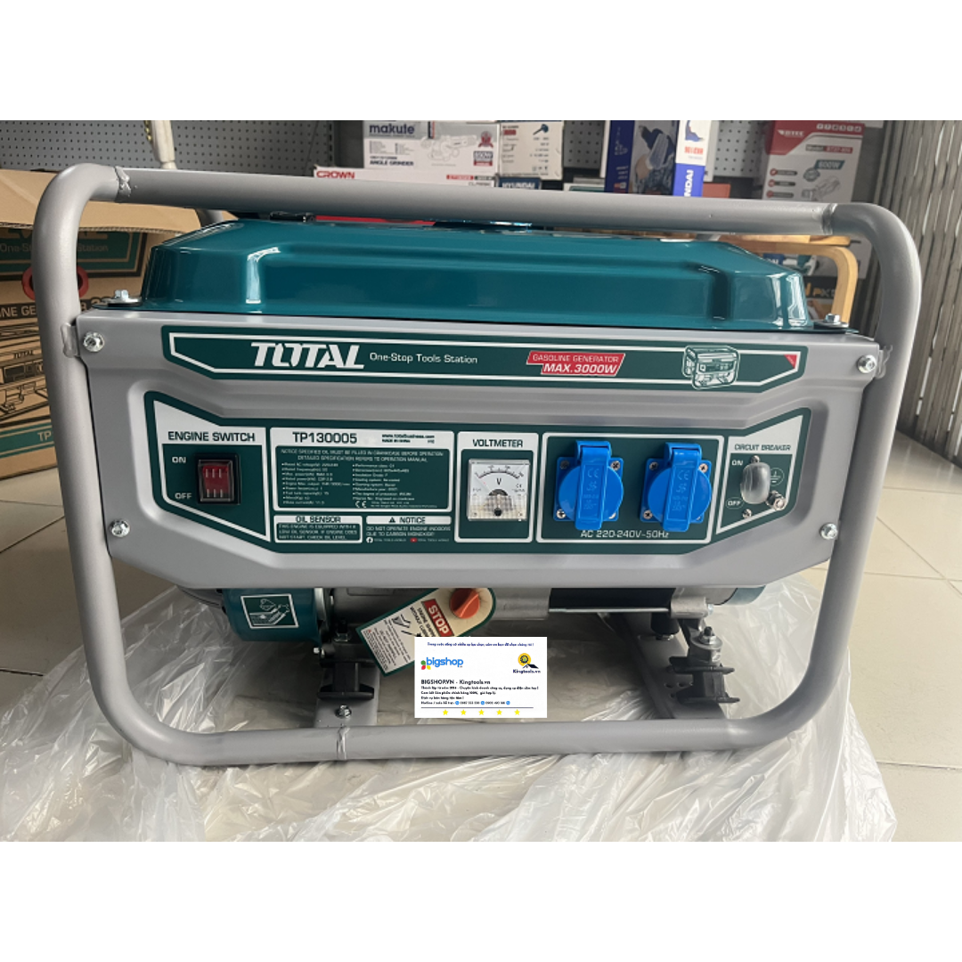 Máy phát điện dùng xăng TOTAL TP130005 - Công suất 3.0kW