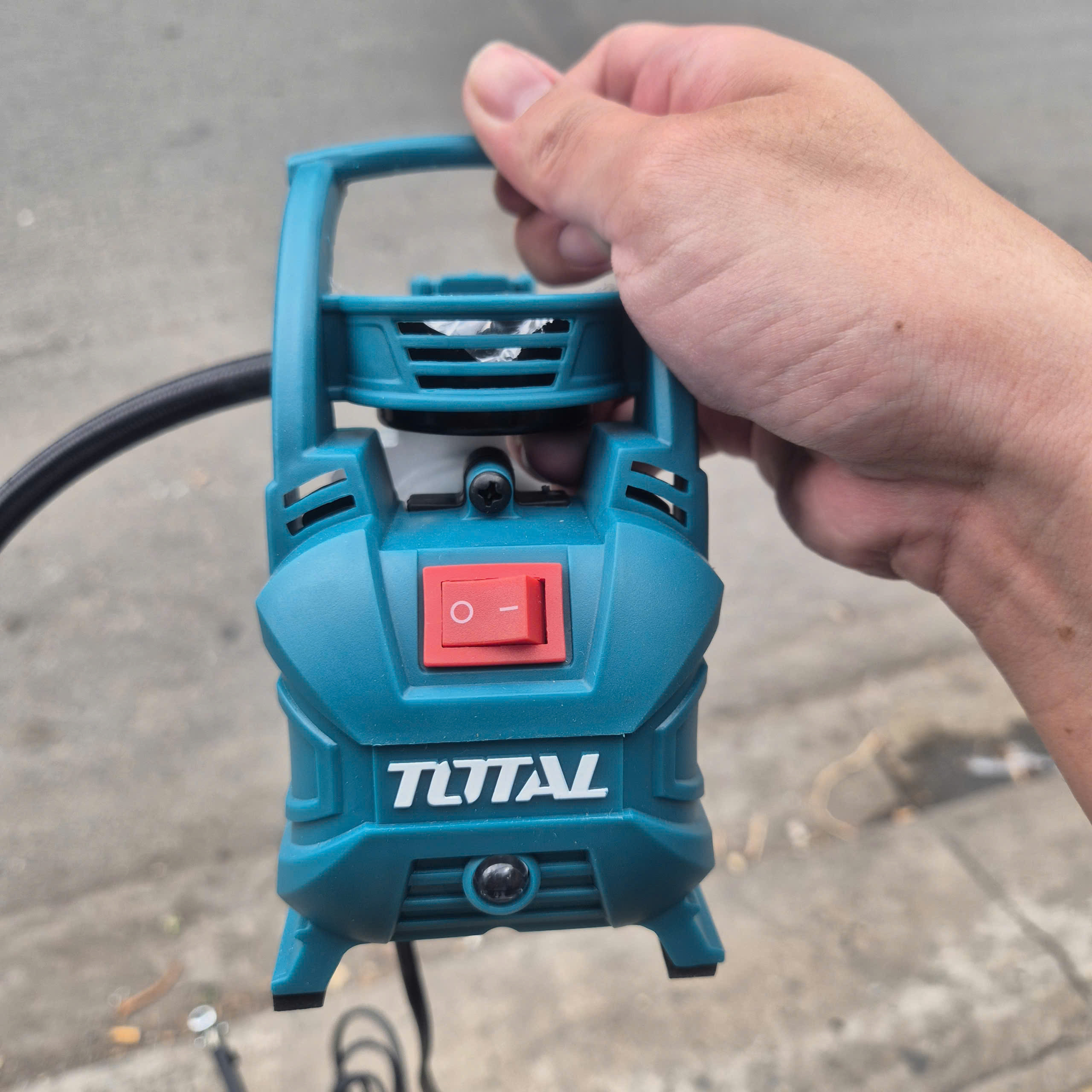 Máy bơm hơi ô tô Total TTAC1406, DC 12V, 140 PSI