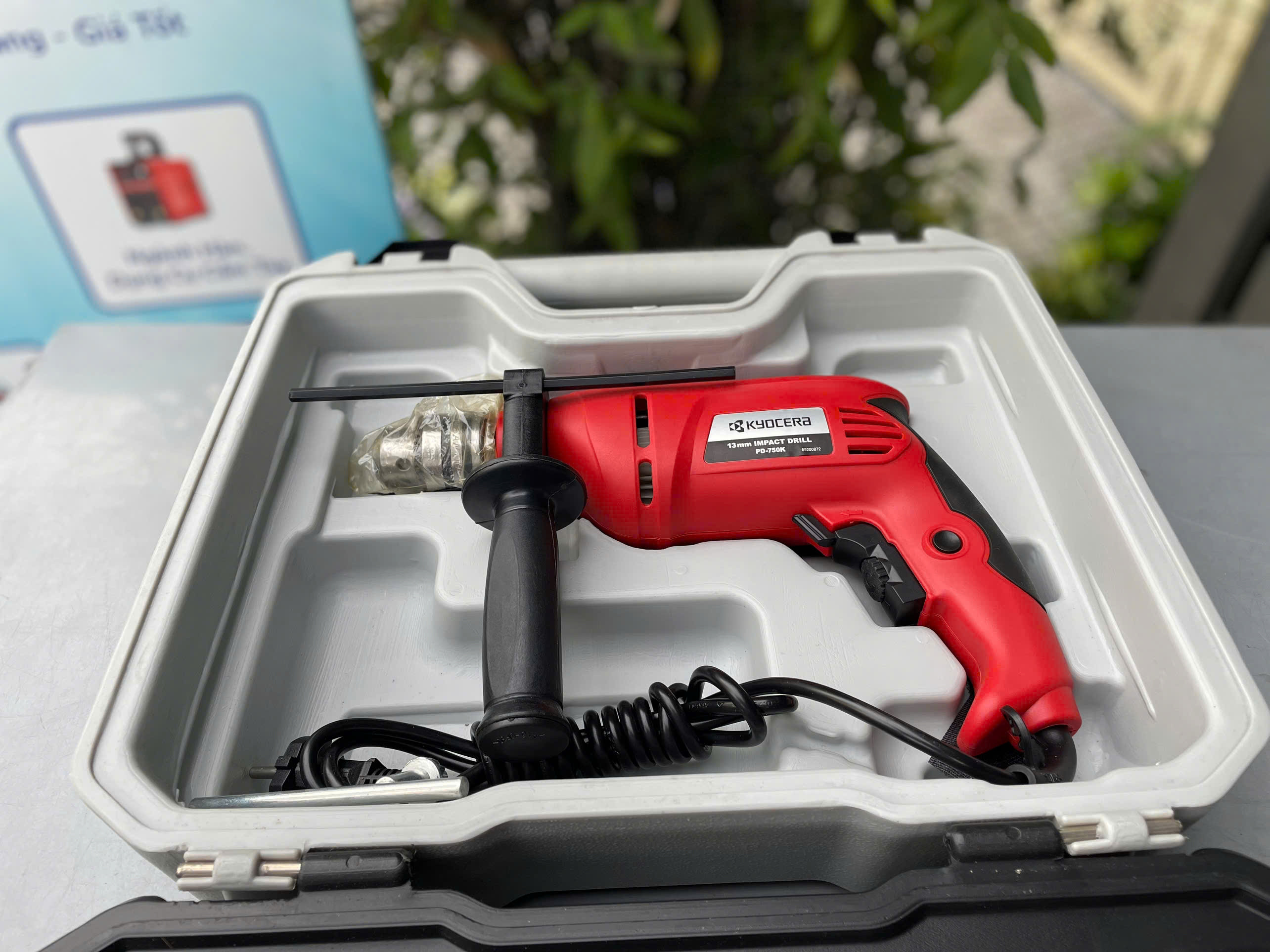 Máy khoan động lực Kyocera PD-750K, cs 750W, 13mm