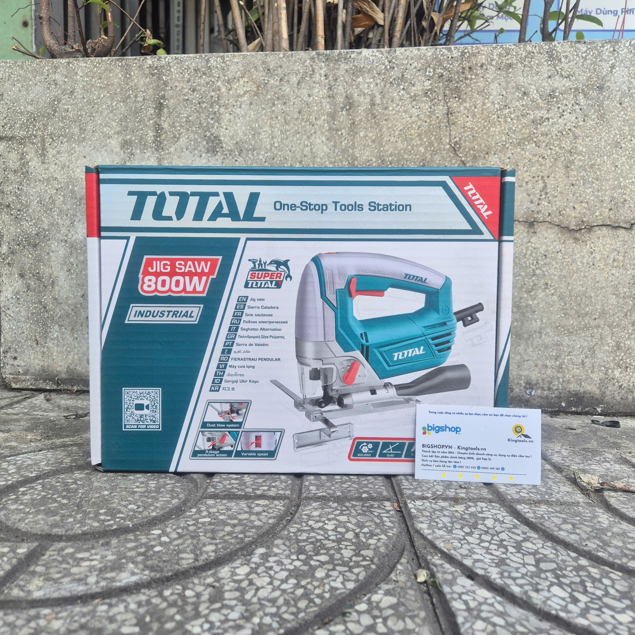 Máy cưa lọng Total TS2081006, CS 800W