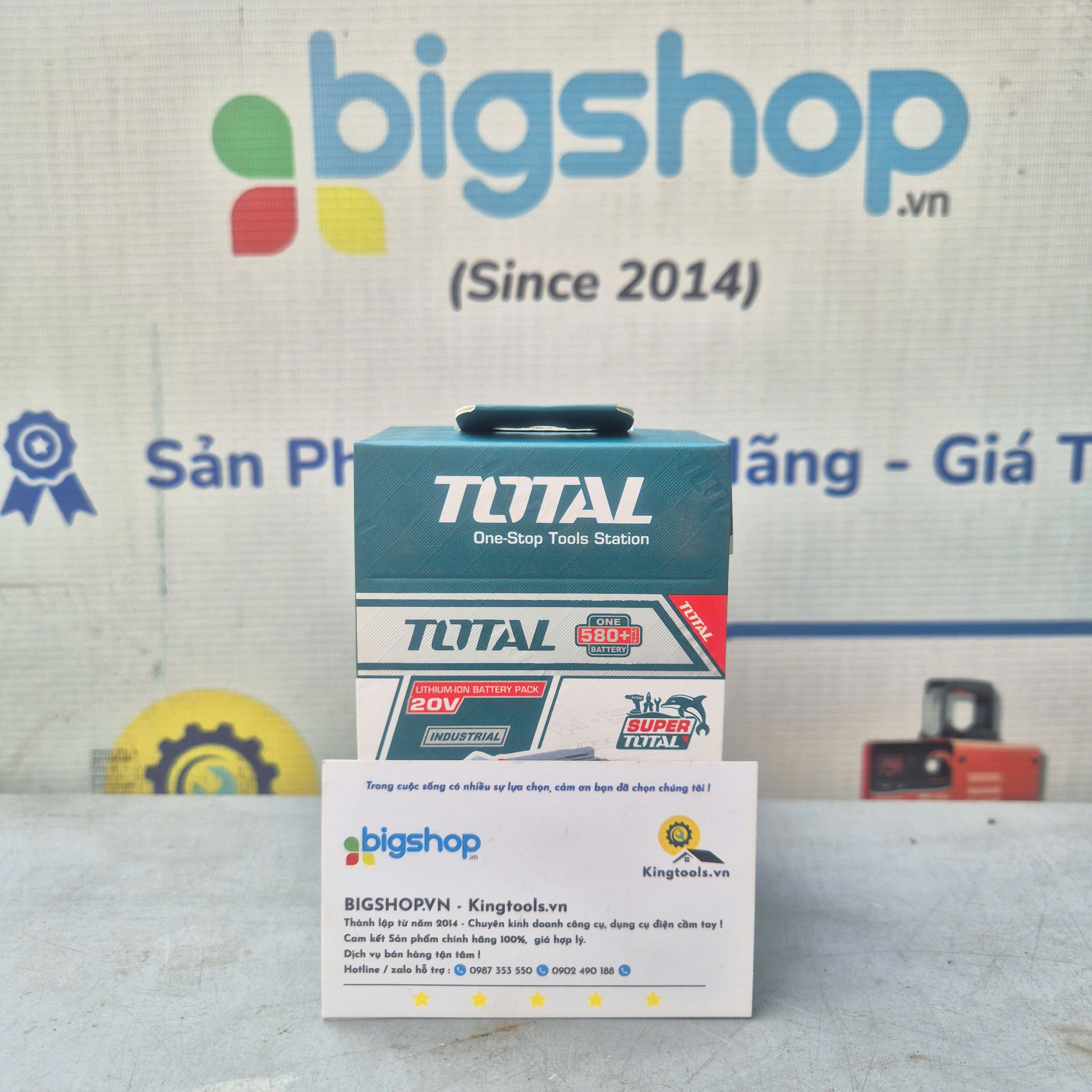 Pin Lithium 20V/4Ah Total TFBLI20021