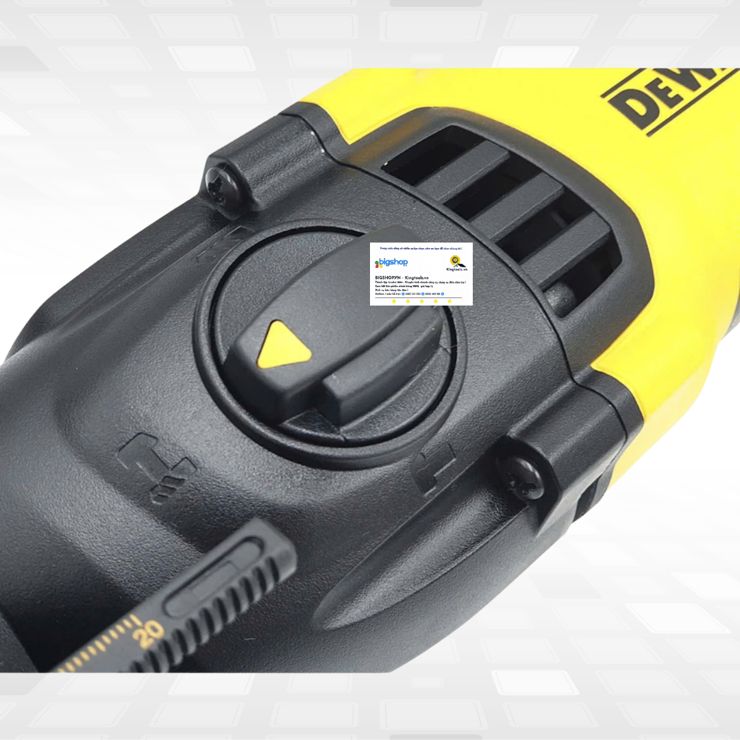 Máy khoan búa cầm tay DEWALT D25133KA-B1 (Công suất 800W)