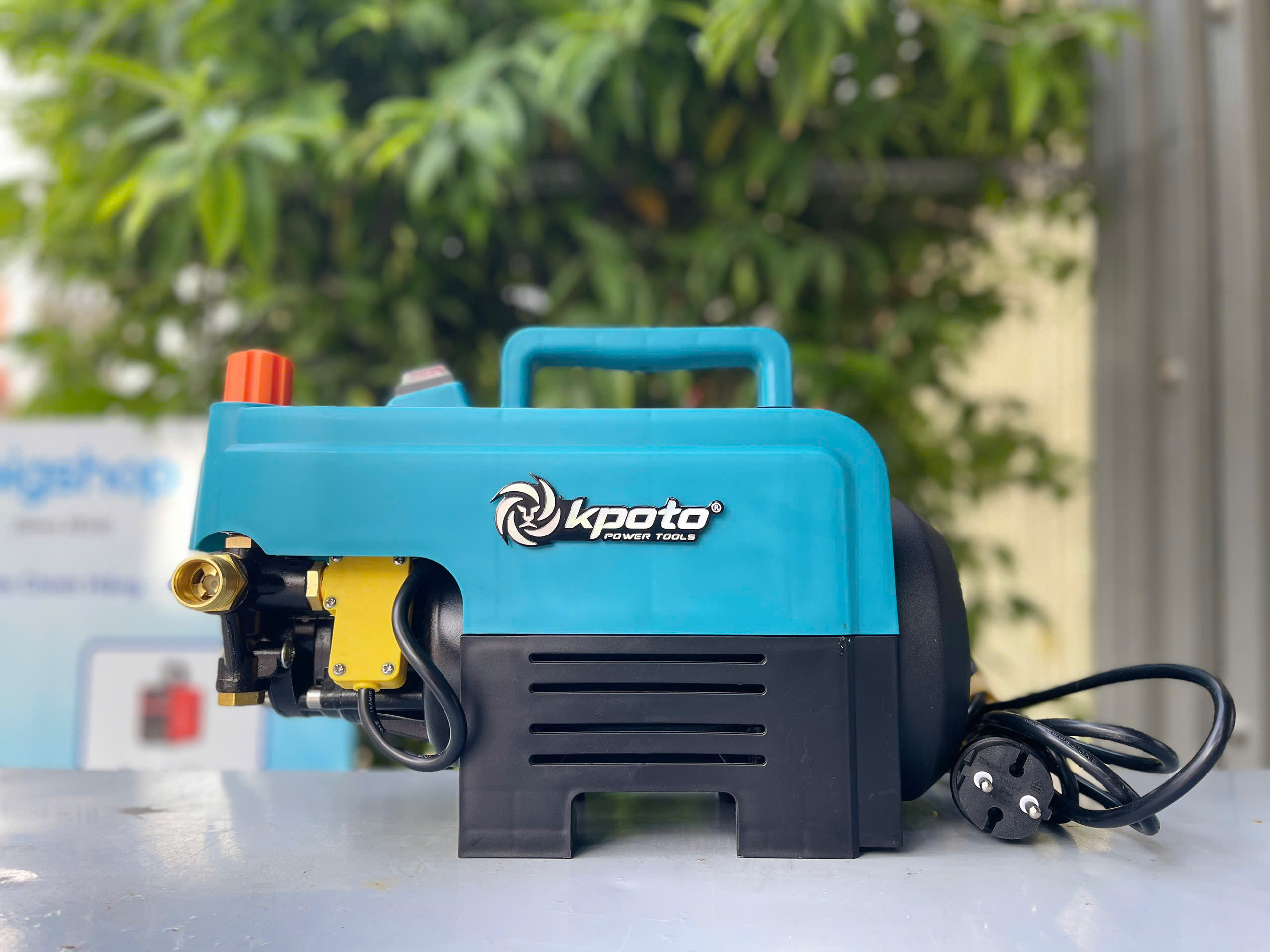 Máy rửa xe, máy xịt rửa KPOTO KP 90A2, có chỉnh áp