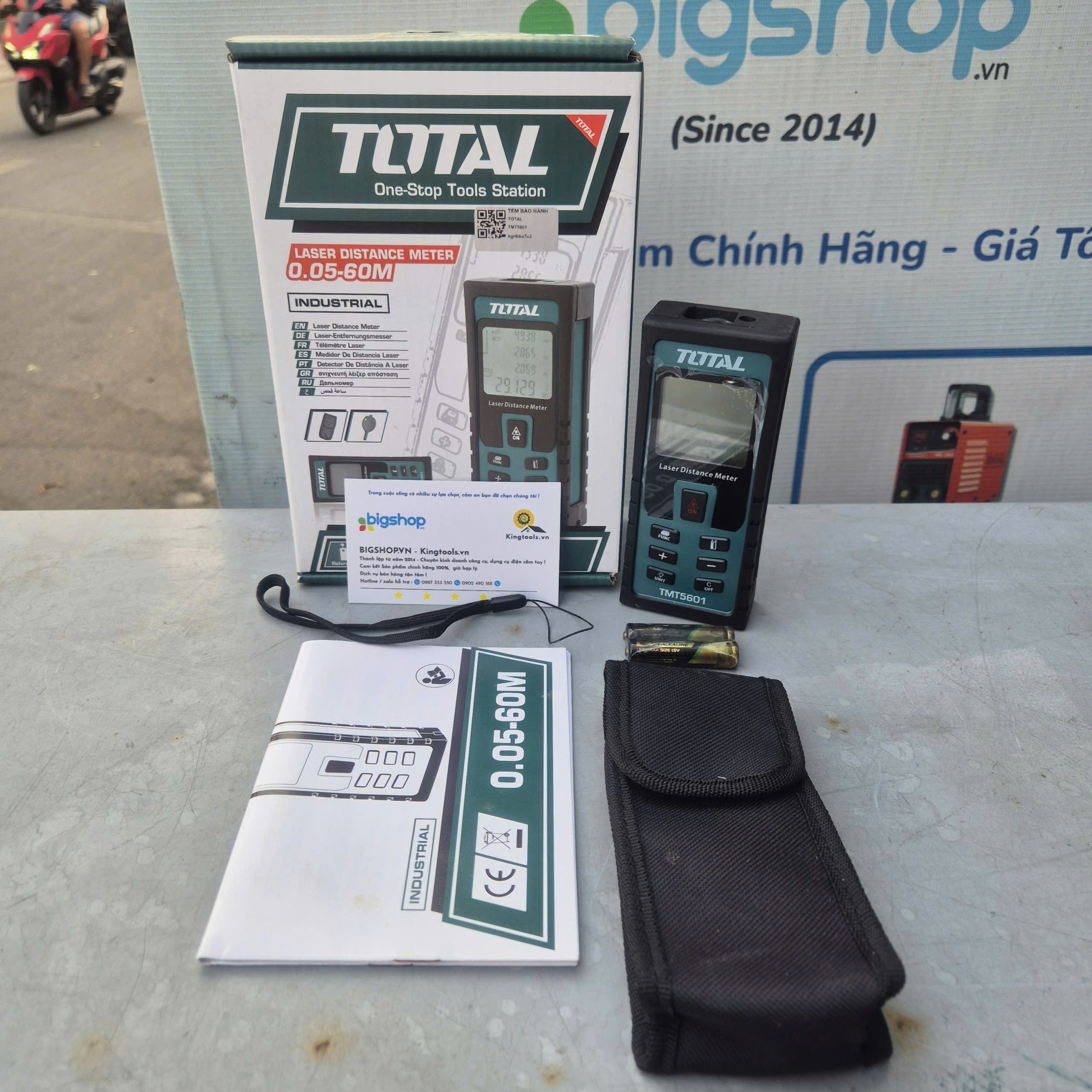 Máy đo khoảng cách Tia laser Total TMT5601