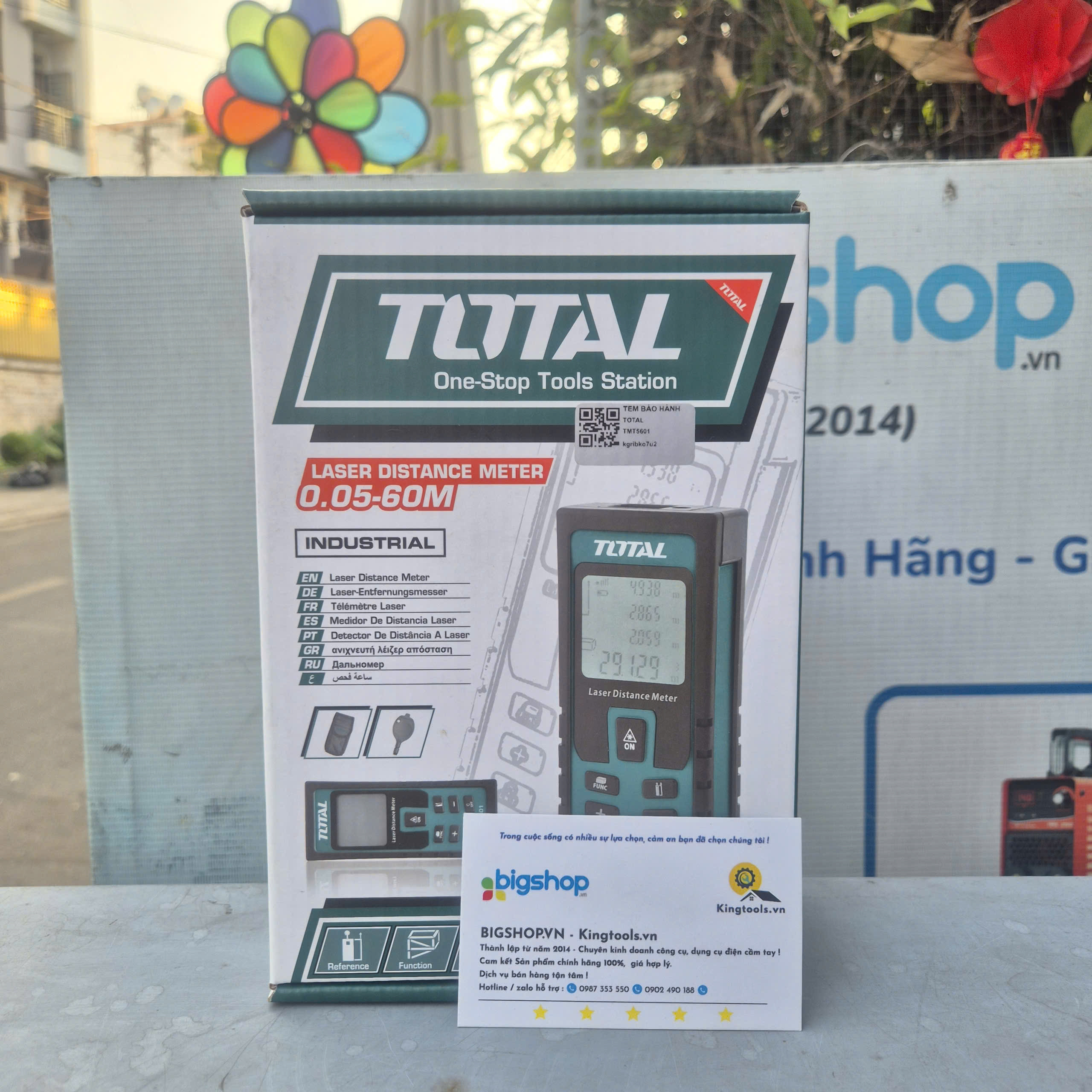 Máy đo khoảng cách Tia laser Total TMT5601