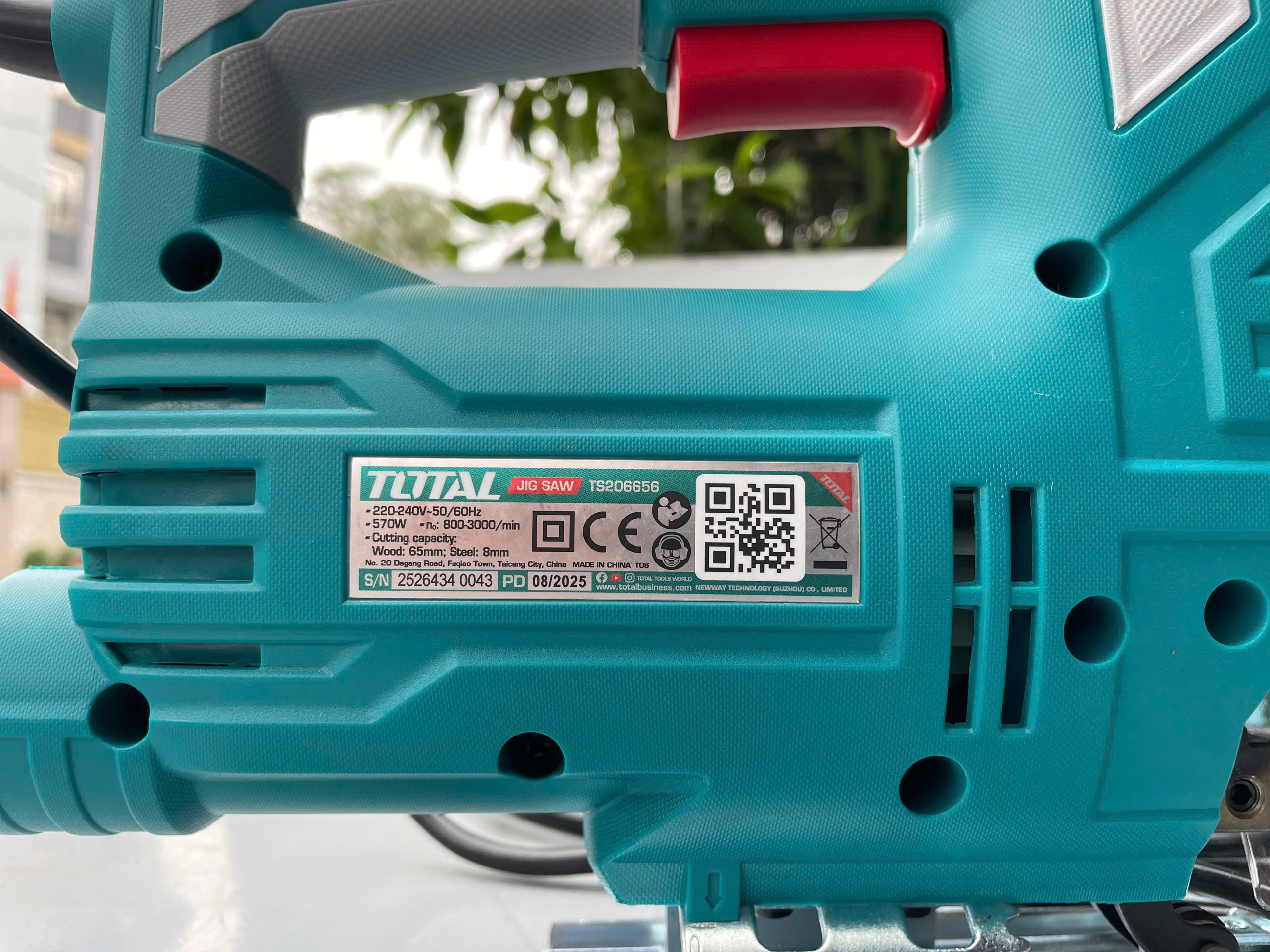 Máy cưa lọng TOTAL TS206656, cs 570W