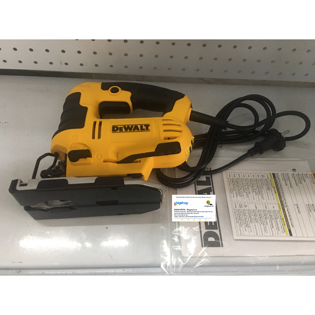 Máy cưa lọng cầm tay DEWALT DWE349-B1 (Công suất 650W)