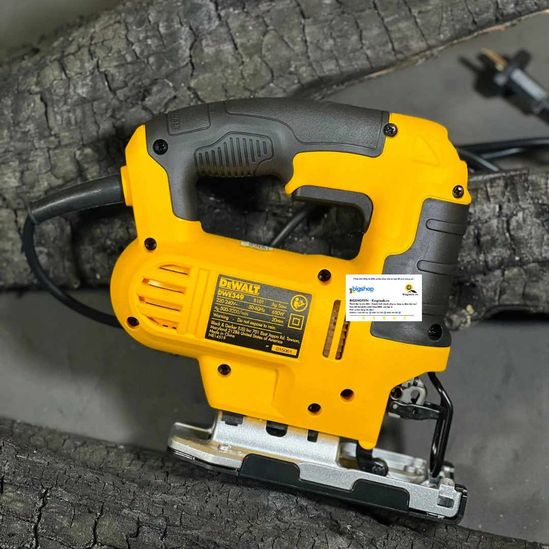 Máy cưa lọng cầm tay DEWALT DWE349-B1 (Công suất 650W)