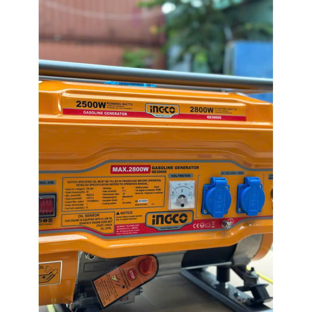 Máy phát điện dùng xăng INGCO GE30005, 2.8KW