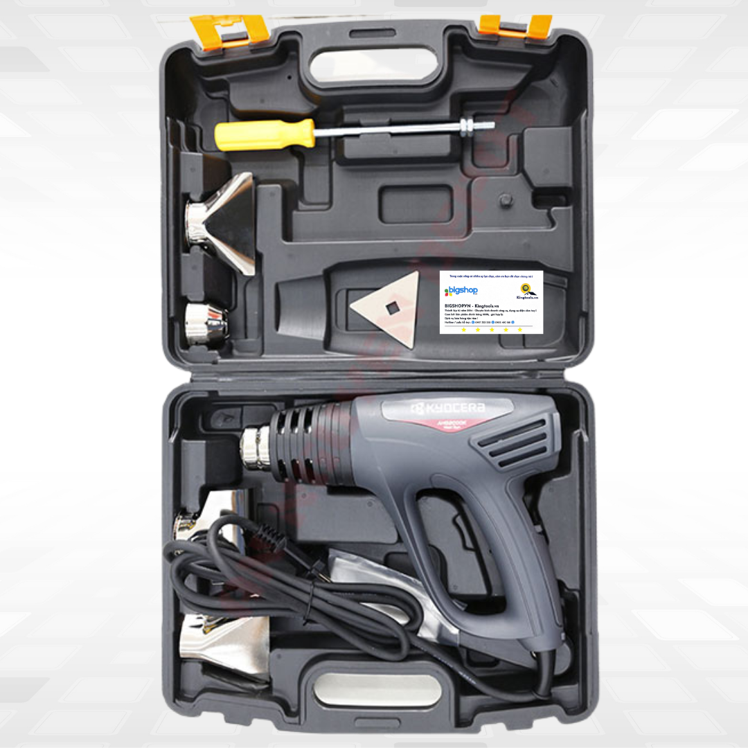 Máy thổi hơi nóng cầm tay KYOCERA AHG2000K (Công suất 2000W)