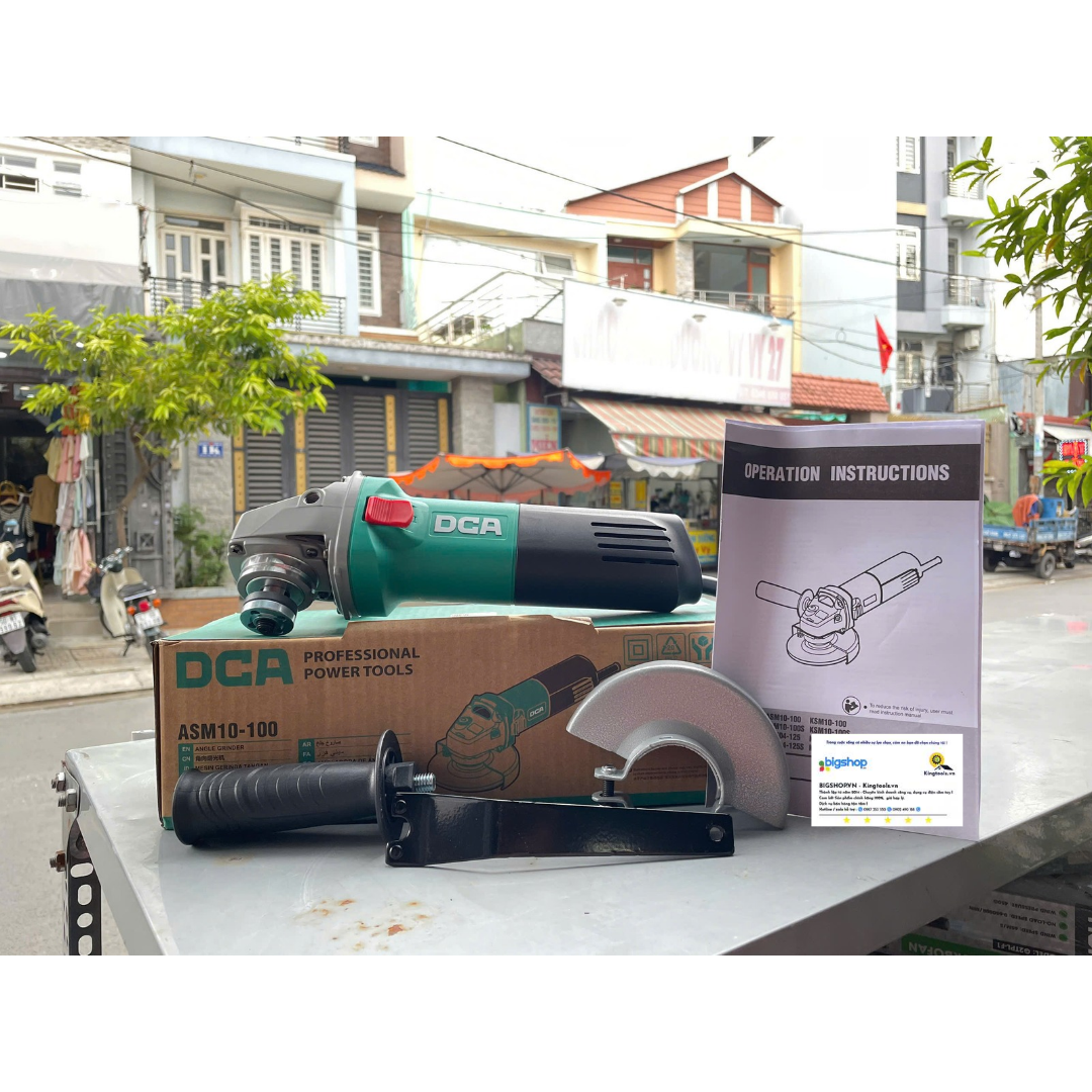 Máy mài góc có điều tốc DCA ASM10-100 (Công suất 1020W, đĩa 100mm)