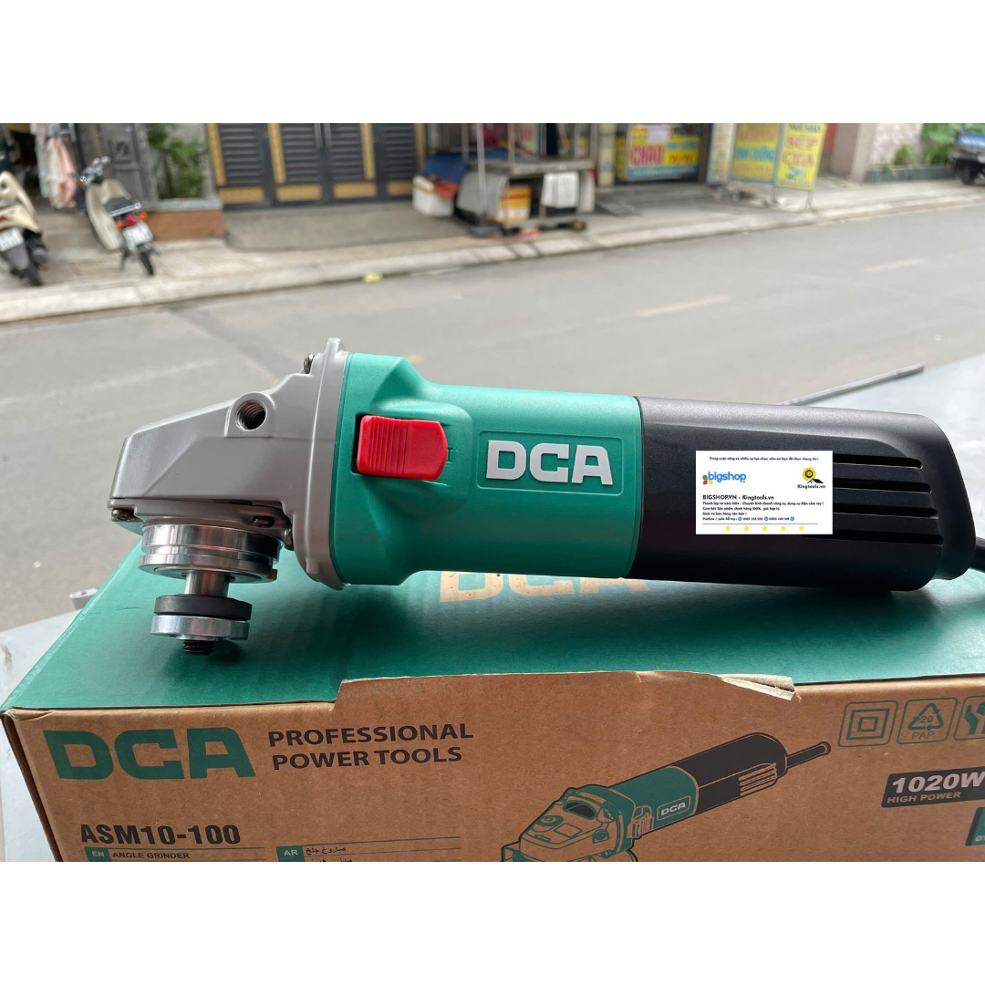 Máy mài góc có điều tốc DCA ASM10-100 (Công suất 1020W, đĩa 100mm)