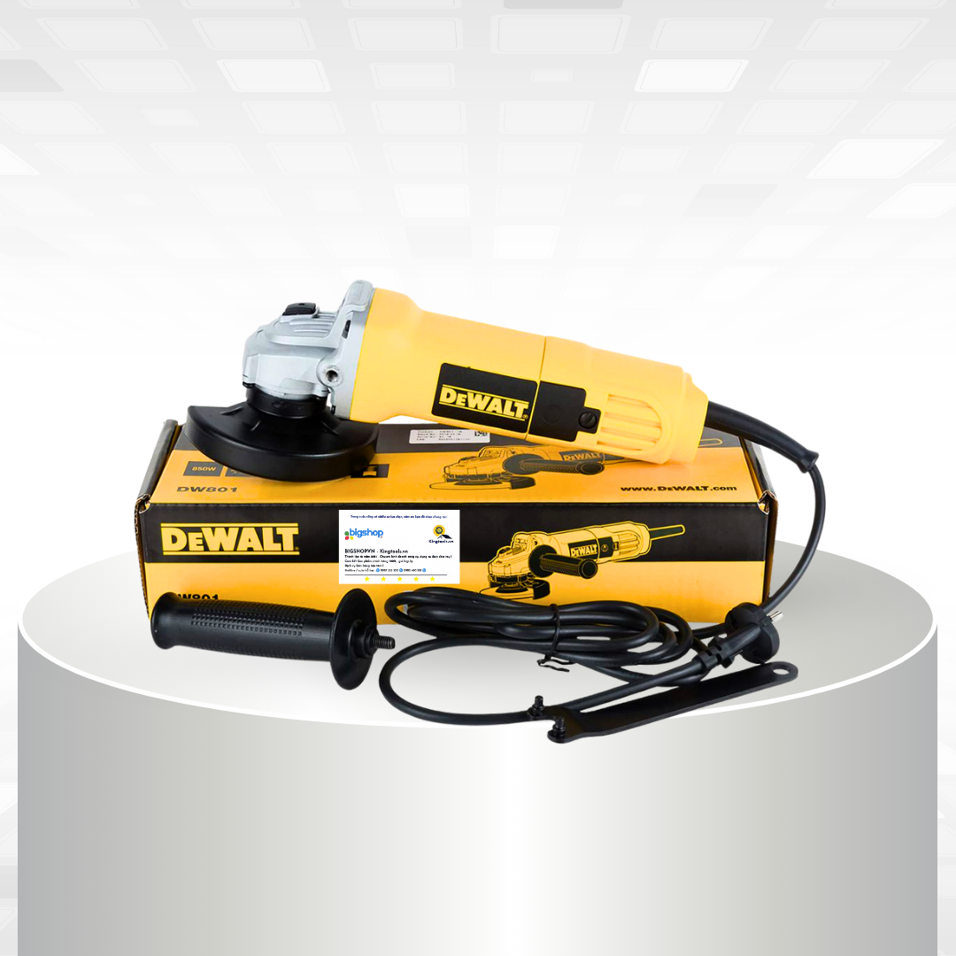 Máy mài góc Dewalt DW801-B1 (CS 850W, đá mài 100mm)