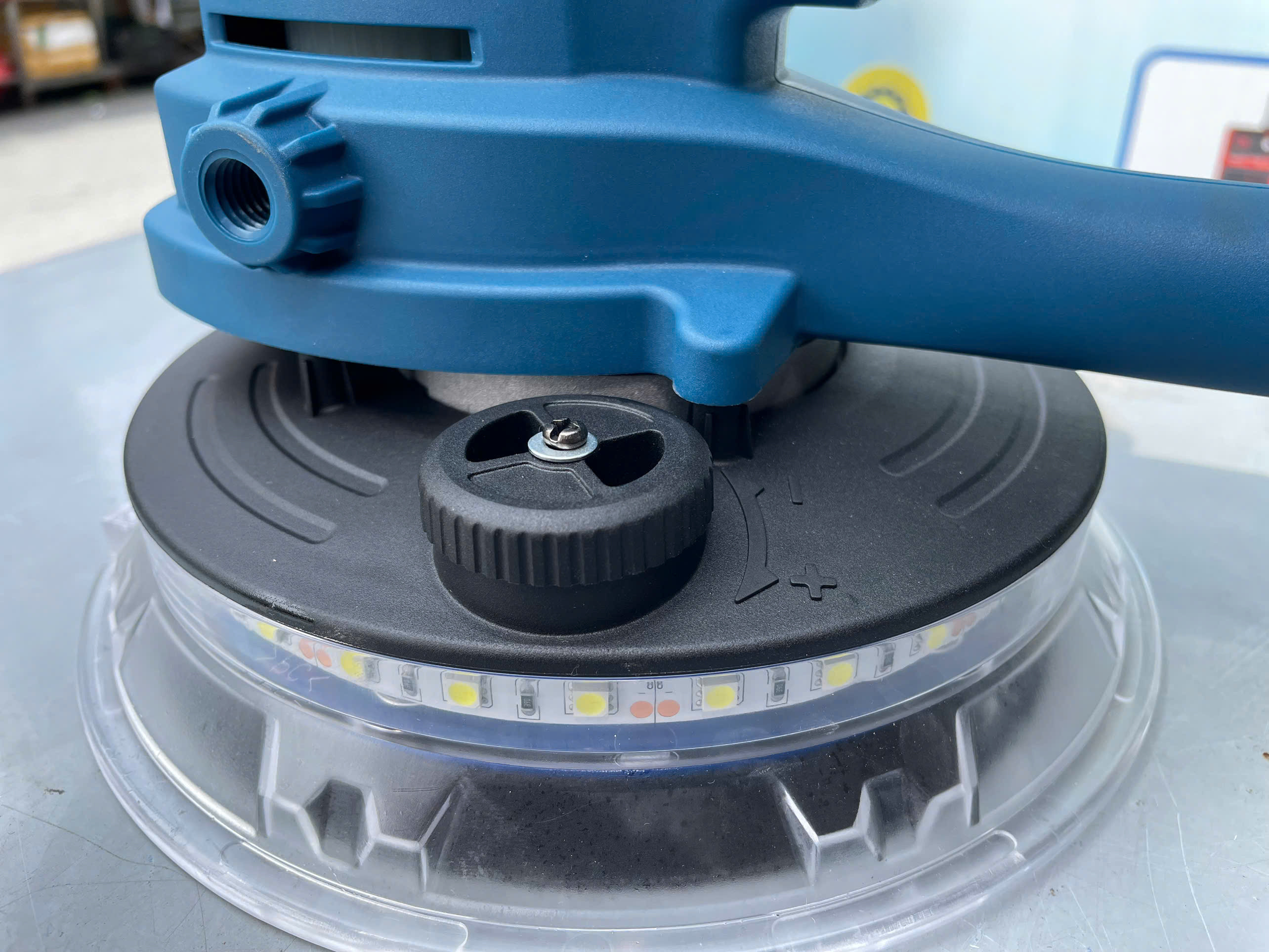 Máy Chà Nhám Tường Dongcheng DSF02-180, 180mm