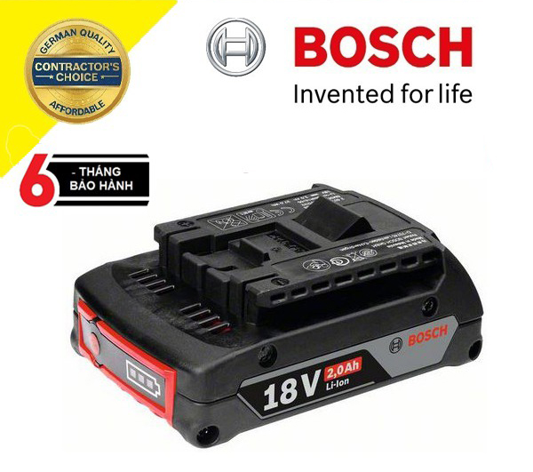 Pin 18V --- 2.0Ah Bosch 1600A001CG