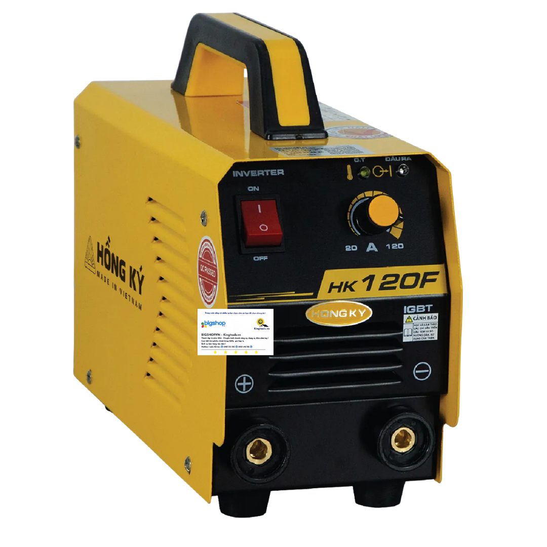 Máy hàn que điện tử Hồng Ký Master HK120F (MMA Inverter 120A/220V)