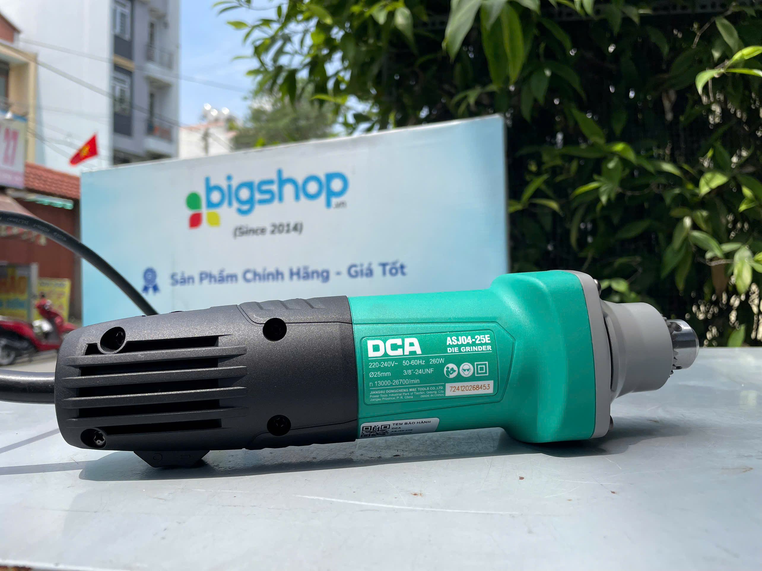 Máy mài khuôn DCA ASJ04-25E 260W , 6mm - có điều tốc 