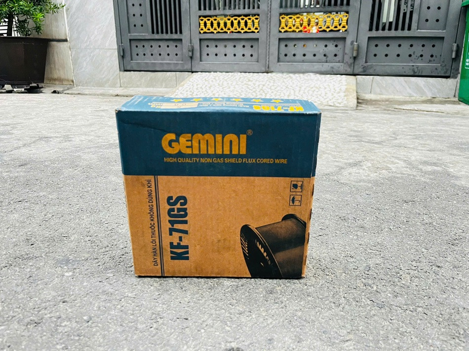 Cuộn dây hàn lõi thuốc ( không dùng khí ) Gemini KF71T GS 5kg (4 size) Kim Tín