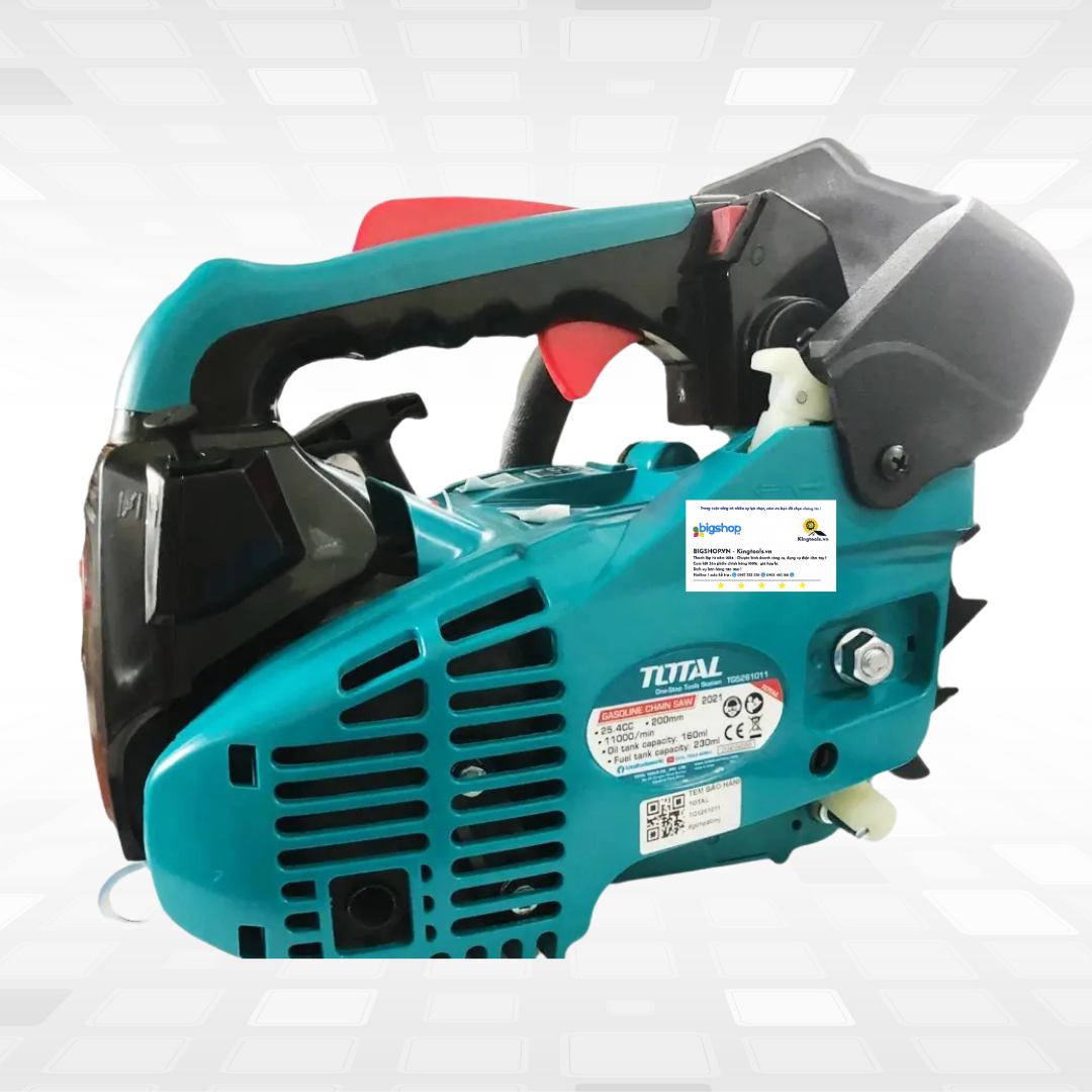 Máy cưa xích xăng TOTAL TG5261011, lam 10 inch