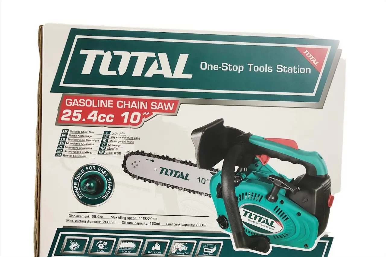 Máy cưa xích xăng Total TG5261011, lam 10"