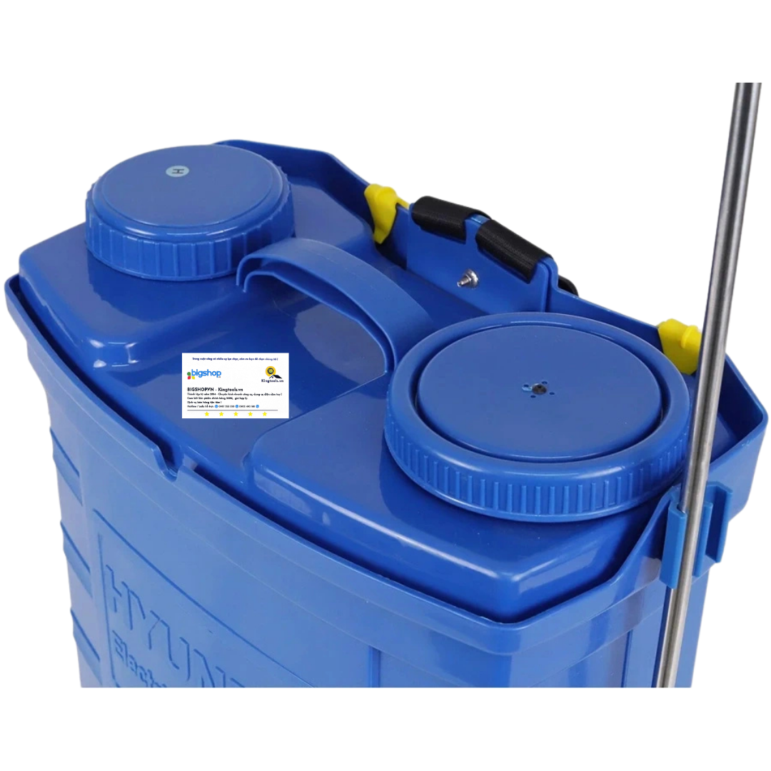 Bình xịt điện HYUNDAI HD-8022 (20L, 12Ah, bơm đôi)