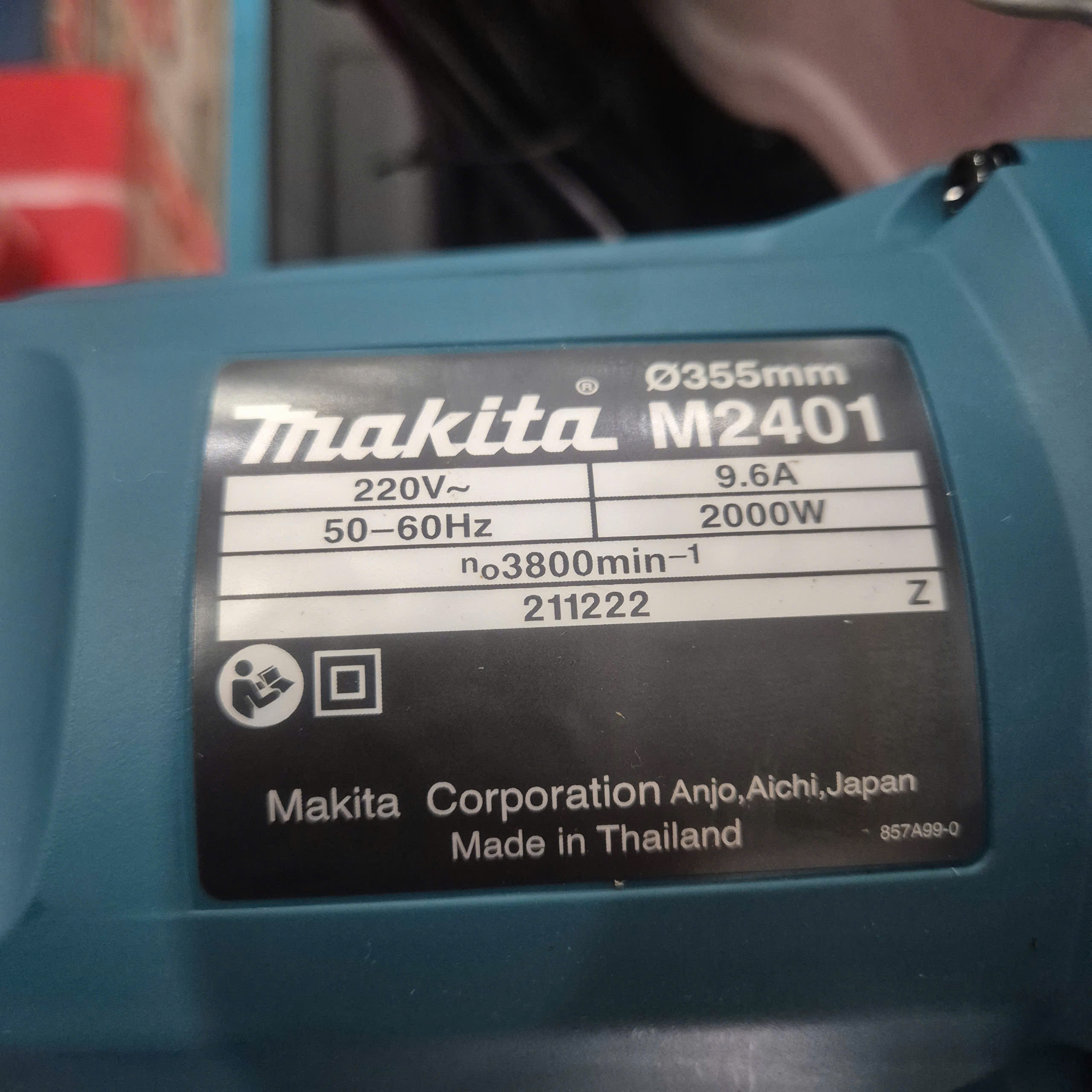 Máy cắt sắt bàn MAKITA M2401B (355mm)