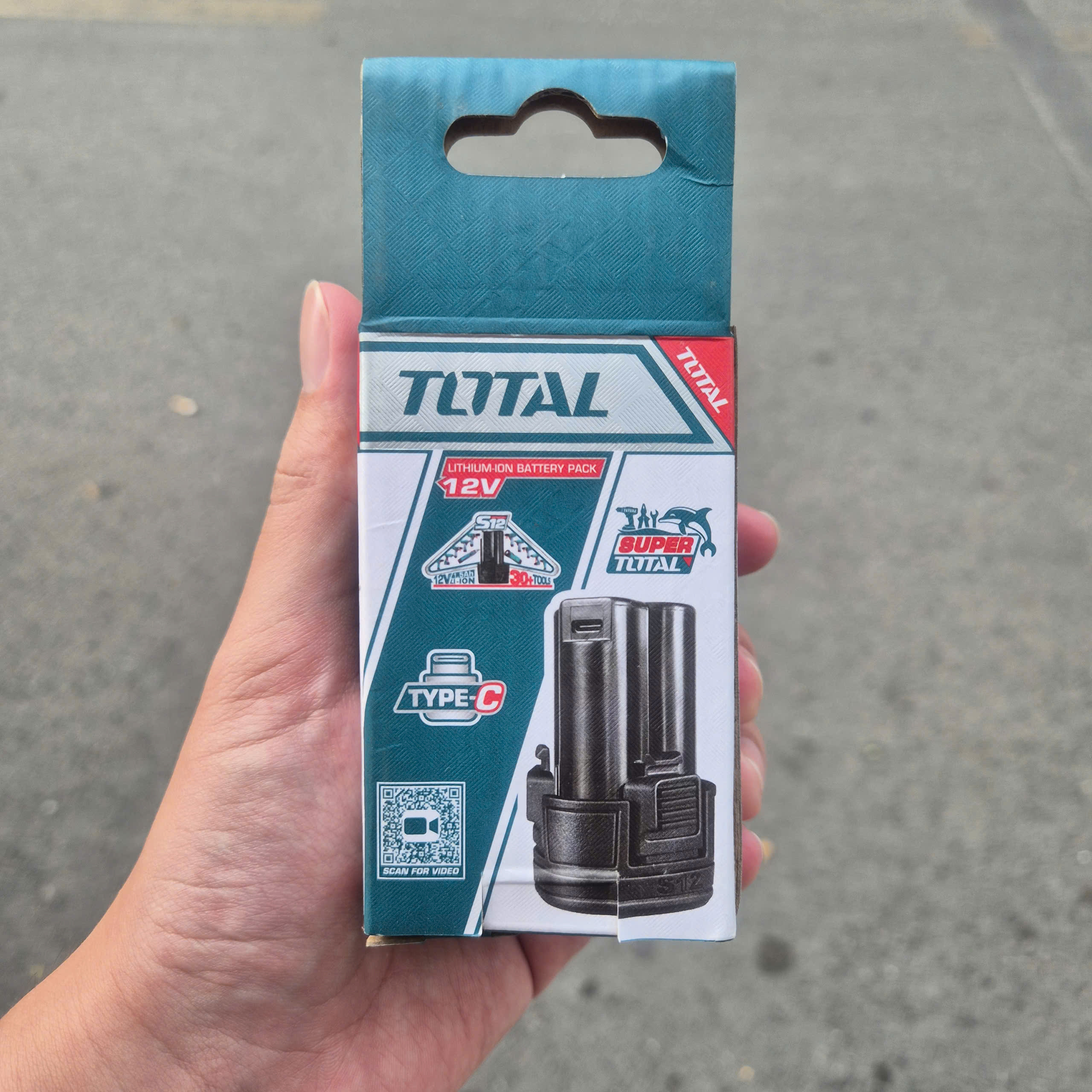 Pin Lithium S12/1.5Ah TOTAL TBLI12153