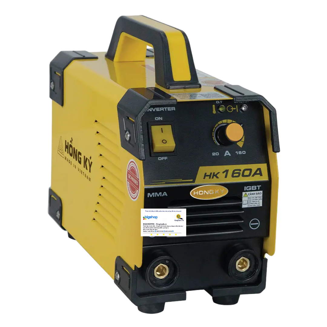 Máy hàn que điện tử Hồng Ký Master HK160A (MMA Inverter 160A/220V)