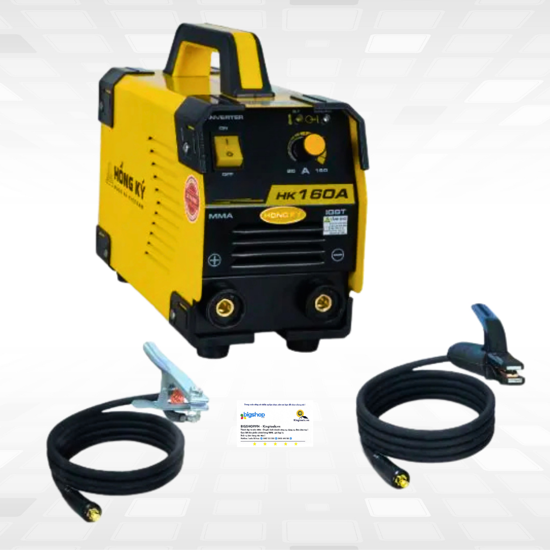 Máy hàn que điện tử Hồng Ký Master HK160A (MMA Inverter 160A/220V)