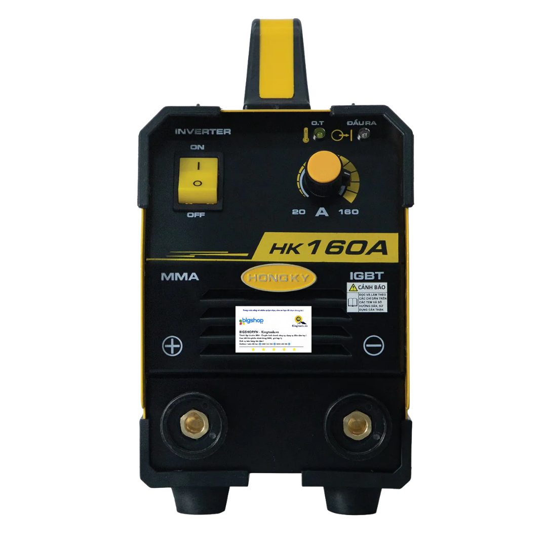 Máy hàn que điện tử Hồng Ký Master HK160A (MMA Inverter 160A/220V)